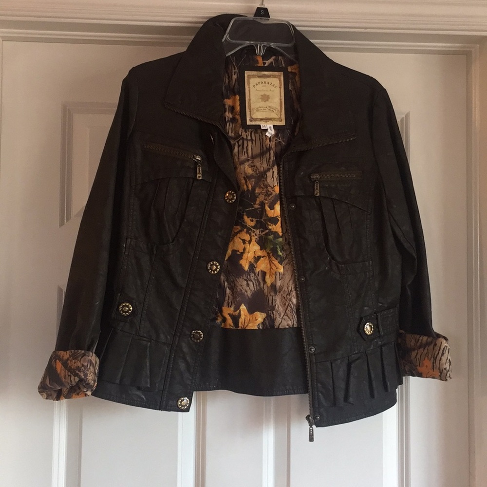Leather jacket